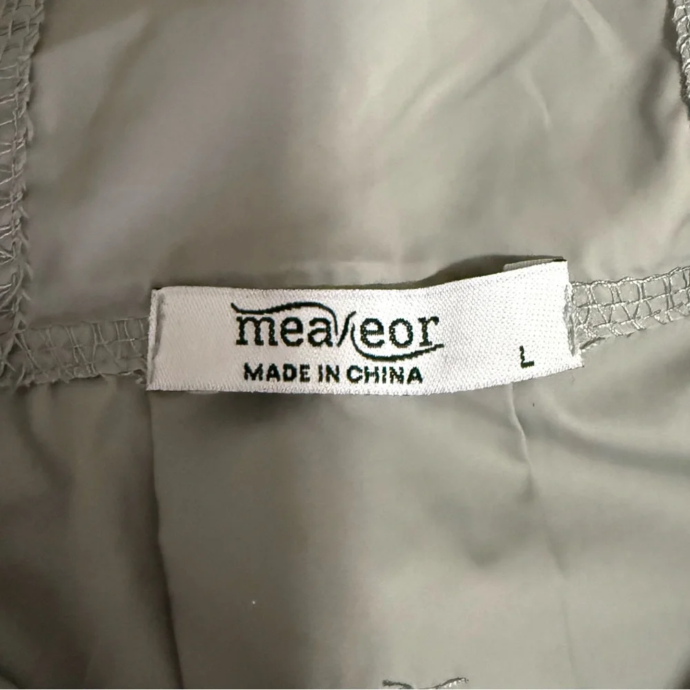 Meaenor Color Block Windbreaker Jacket Size L